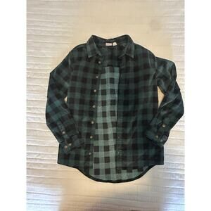 Deux Par Deux 10 Corduroy Button Up